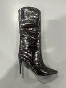 SCHUTZ WOMEN'S MARYANA BOOTS, SIZE 7 - DARK CHOCOLATE - Like New