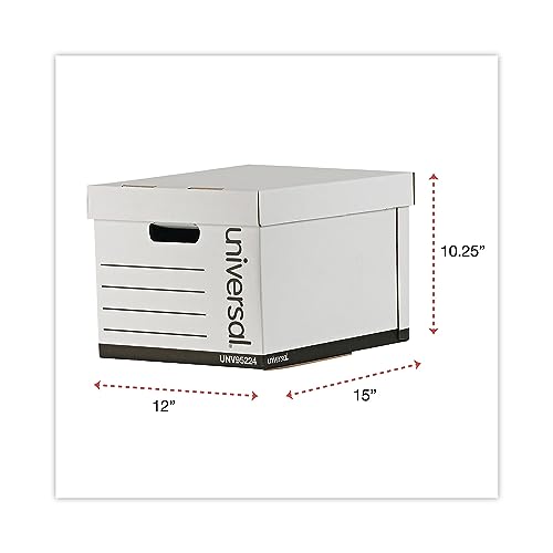 UNIVERSAL HEAVY-DUTY FAST ASSEMBLY LIFT-OFF LID STORAGE 95224 - WHITE - Like New