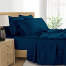 KATHY IRELAND HOME 1000 THREAD COUNT COTTON 6-PIECE SHEET SET - KING - BLUE COVE - Like New