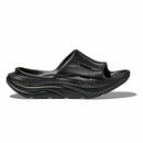 HOKA UNISEX-ADULT ORA RECOVERY SLIDE 3 SANDAL MEN 6 WOMEN 8 BLACK - Brand New