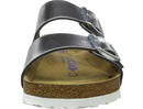 BIRKENSTOCK ARIZONA NL SFB - SIZE: MEN 10 (AU/UK M9) (EU M43) - METALLIC SILVER - Brand New