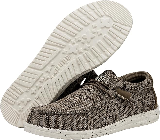 110351500 Hey Dude Men's Wally Sox Brown 12 - Like New