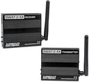 EARTHQUAKE SWAT-2.4X STEREO WIRELESS AUDIO TRANSCEIVER SET - BLACK Like New