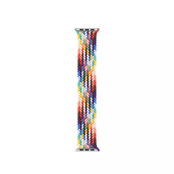 APPLE WATCH BRAIDED SOLO LOOP 40MM - SIZE 7 - PRIDE EDITION - Like New