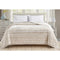 TALA PLAZATEX PRINTED LUXURIOUS ULTRA SOFT LIGHTWEIGHT BLANKET, 90X90 - BEIGE - Brand New