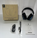 GTHEOS GAMING HEADSET ( WIRELESS ) GTHEOS 2.4 GHZ BLUETOOTH HEADPHONES - BLACK - Like New