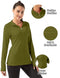 Fkeep Women's Long Sleeve Polo Shirt UPF 50 Sun Protection Mustard Yellow S - Brand New