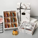 BBC Bakery Ins Marble Cake Box With Clear Lid Gift Packaging Boxes - Brand New