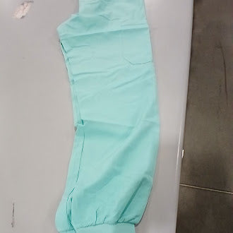 EMPIRE TREND POLYESTER SCRUBS PANTS - SIZE: WOMEN MEDIUM - AQUA - Brand New