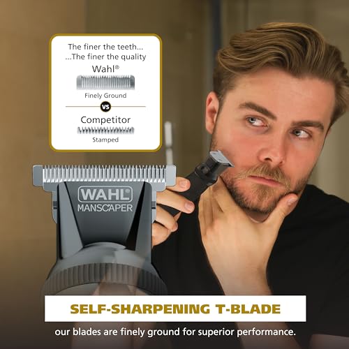 WAHL MANSCAPER SWIVEL 360 TRIMMER FOR MEN 3025951 - BLACK - Like New