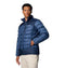 COLUMBIA MEN'S AUTUMN PARK II DOWN JACKET - Dark Mountain/Collegiate Navy - Brand New
