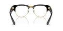 RAY BAN RAY-BAN UNISEX SUNGLASSES GOLD FRAME 53MM RB0316-BLACK/GOLD/CLEAR-53 - Like New