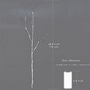 VANTREE 10 PCS ARTIFICIAL BRANCHES CURLY WILLOW BRANCHES OLIVE BRANCHES - WHITE - Brand New