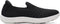 CLARKS WOMEN'S ADELLA STEP SNEAKER - SIZE: WOMEN 8.5 WIDE - BLACK (Black Knit) - Like New