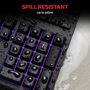 HyperX Alloy Core RGB Membrane Gaming Keyboard HX-KB5ME2-US - Black - Like New