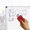 VIZ-PRO Magnetic Whiteboard/Dry Erase Board, 48 X 36 Inches, Alum Frame - Like New