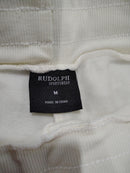 RUDOLPH MEN'S COTTON FLEECE JOGGERS - SIZE: MEN M - NATURAL - Like New