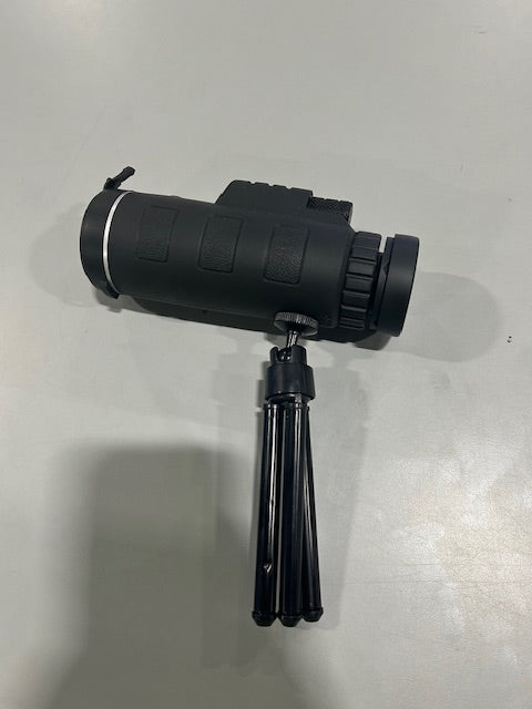ULIKEATM MONOCULAR TELESCOPE,12X50 WITH TRIPOD - BLACK - Like New