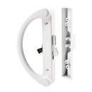 PRIME-LINE C 1253 DIECAST HOOK LATCH SLIDING DOOR HANDLE, WHITE (1 SET) - WHITE - Brand New