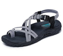 Skechers Women's Reggae IRIE MON Sandal, Vegan Friendly ,Black/White, Size 10 - Brand New