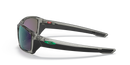 OAKLEY STRAIGHTLINK SUNGLASSES - GRAY INK FRAME, PRIZM JADE LENSES, 61-17-132 - Like New