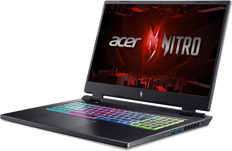 Acer Nitro 17.3" QHD 165Hz, R7 7840HS 16GB 1TB SSD, 4060, AN17-41-R7G3 - Black Like New