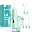 COSLUS ADA ACCEPTED C20 WATER DENTAL FLOSSER PICK PROFESSIONAL SET GREEN - Brand New