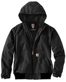 CARHARTT MEN'S FULL SWING LOOSE FIT WASHED DUCK FLEECE BLACK 4XLT - Brand New