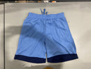 JUMPSTART BASKETBALL SHORTS WITH LIGHT BLUE WITH WHITE STRIPES AND NAVY TRIM - M - Brand New