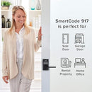 KWIKSET 917TNL-15S SMARTCODE KEYPAD ELECTRONIC, TUSTIN LEVER SMARTKEY - Nickel - Like New