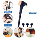 CAREPEUTIC DEEP PERCUSSION BODY MASSAGER KH334 CHARCOAL RADAR BLUE - Like New