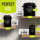 LOFTASTIC Potato and onion storage bins, 3 pack - Black - Brand New