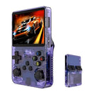 GENERIC HANDHELD RETRO GAME CONSOLE WITH 21,000+ GAMES R36S - PURPLE - Like New