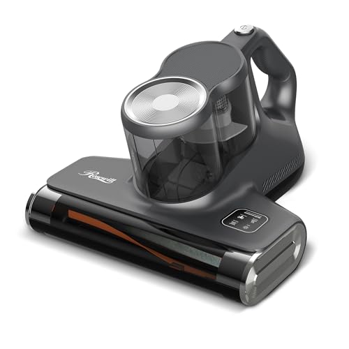 ROSEWILL MATTRESS VACUUM CLEANER: 450W 16KPA STRONG SUCTION - GRAY METALLIC - Like New