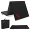 GOSPORTS 2 INCH THICK 6 FT X 2 FT TRI-FOLD EXERCISE FITNESS MAT - BLACK - Like New