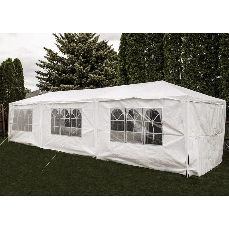 Backyard Expressions Party Tent Canopy Tent 906776-WB - White - Like New