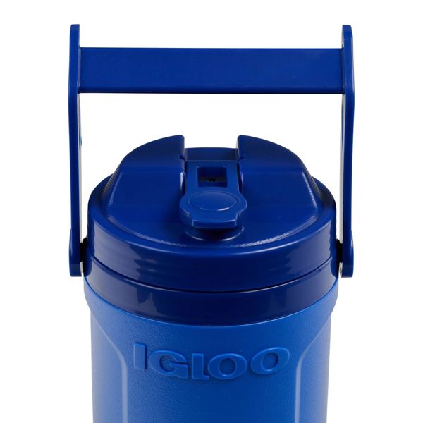 IGLOO LATITUDE HALF GALLON COOLER JUG - BLUE: INSULATED POLYPROPYLENE - BLUE - Like New