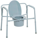 Drive Medical Heavy Duty Bariatric Folding Bedside Commode Seat - Brand New