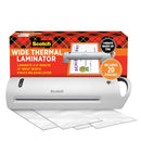 SCOTCH THERMAL LAMINATOR COMBO PACK LETTER SIZE TL1302X - WHITE - Like New