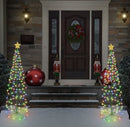 TOUCH OF ECO MERRYLITE SOLAR LED 4FT METAL CHRISTMAS TREE, - Scratch & Dent