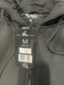BLUE ROCK NEW YORK SOFT & WARM SHERPA FLEECE LINING JACKET SIZE : MEDIUM - BLACK - Like New