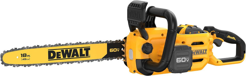 DEWALT 60V FLEXVOLT 18" Brushless Chainsaw - Yellow/Black - Like New