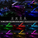 MAODANER DREAMCOLOR ACRYLIC INTERIOR CAR LED STRIP LIGHT WITH WIRELESS APP - Like New