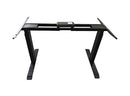 UNCAGED ERGONOMICS RISE UP ELECTRIC ADJUSTABLE HEIGHT STANDING DESK - BLACK - Like New