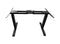 UNCAGED ERGONOMICS RISE UP ELECTRIC ADJUSTABLE HEIGHT STANDING DESK - BLACK - Like New