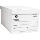 Business Source Lift-off Lid Light Duty Storage Box - Brand New