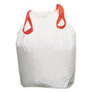 Draw 'n Tie 1DK200 Heavy-Duty Trash Bags 13x27 3/8, 200/Box, White - Brand New