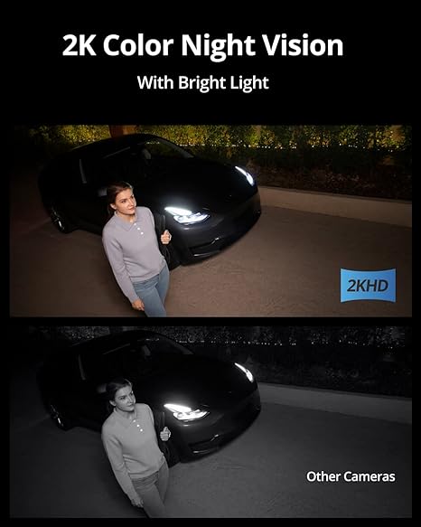Eufy Security S100 Wired Wall Light Cam 2K 1200 Lumen T84A1 - WHITE - Like New