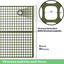PeerBasics Patio Snow Garden Fencing Lightweight Safety Netting - Dark Green - Brand New