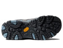 J036344W Merrell Women's Moab 3 Waterproof Hiking Shoe Blue 8.5 - Like New